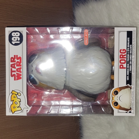 Other - Funko pop 10" Porg bobble head